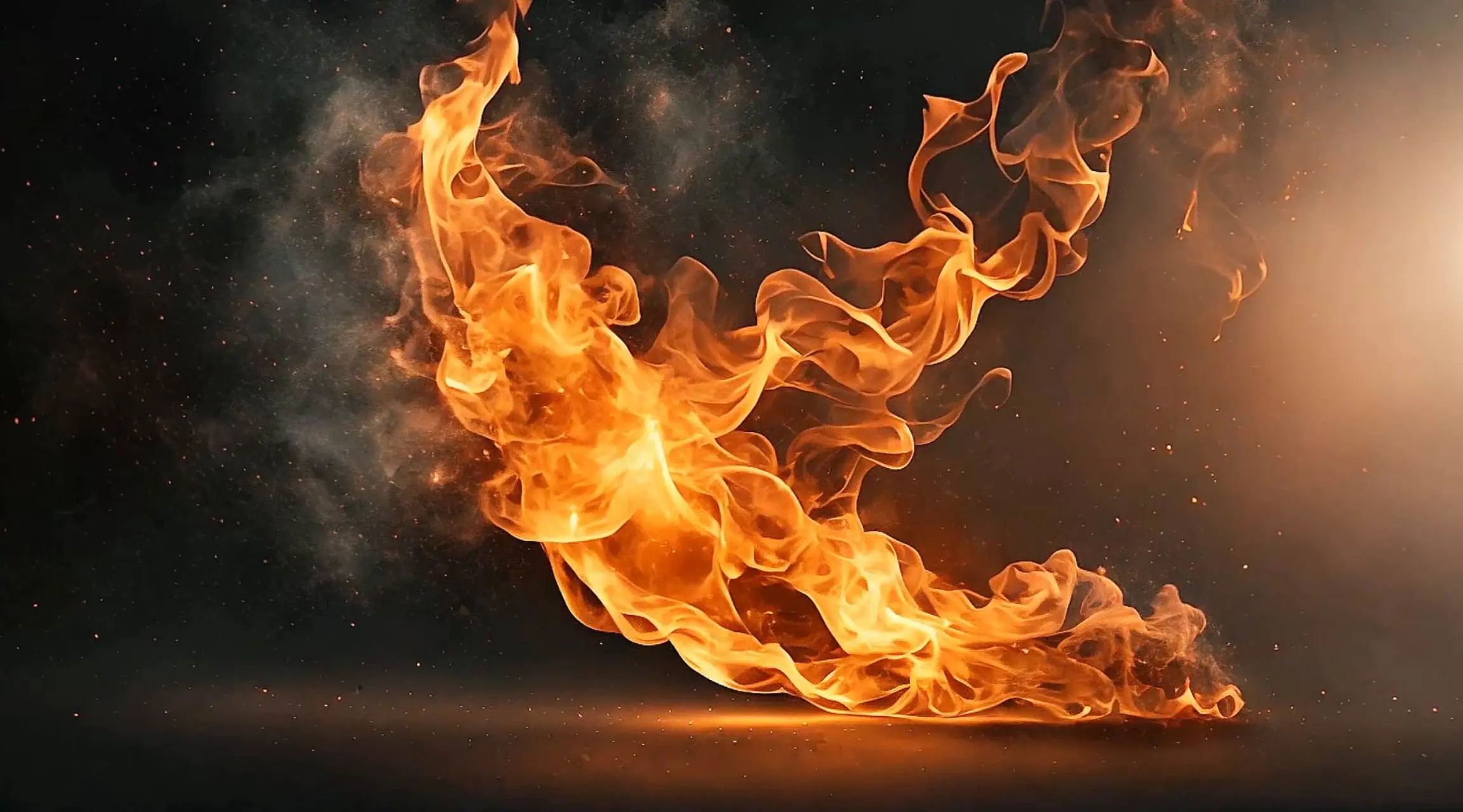Eternal Flame Dynamic Fire Motion Graphic